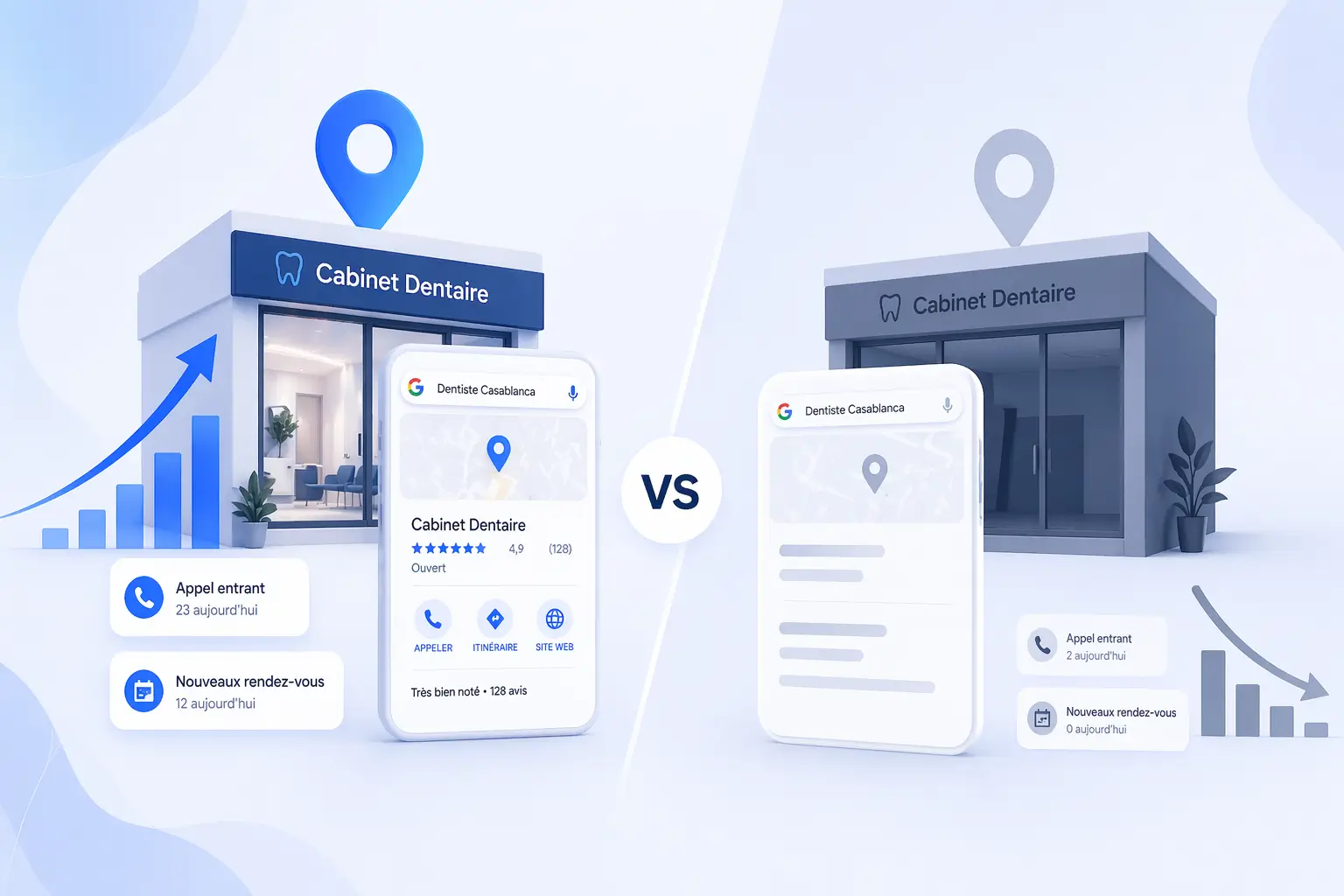 Recherche Google cabinet médical